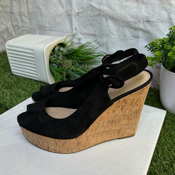 VERONICA BEAR
Dali Sand Suede Peep-Toe Wedge Platform Sandals size 6.5 - Picture 6 of 16